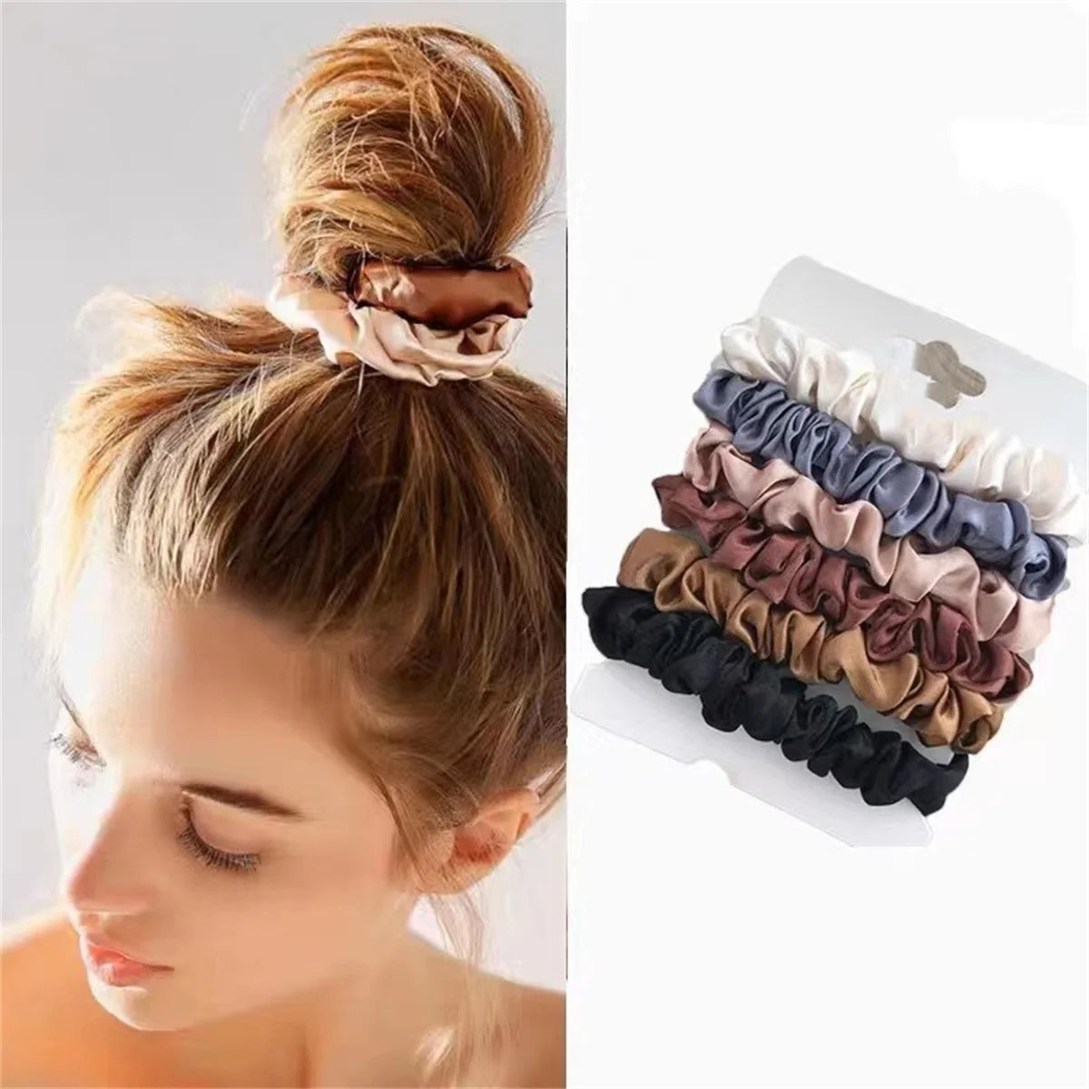 Silky Satin Scrunchies™