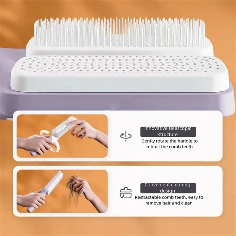Effortless Self-Cleaning Hairbrush™
